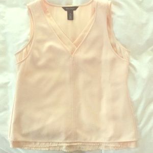White House/Black Market xs peach tank top